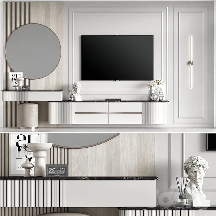 Tv wall 22 3DSMAX Model