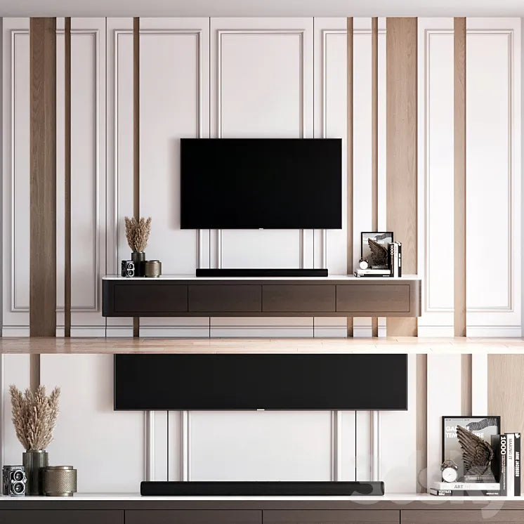 TV Wall 27 3DSMAX Model