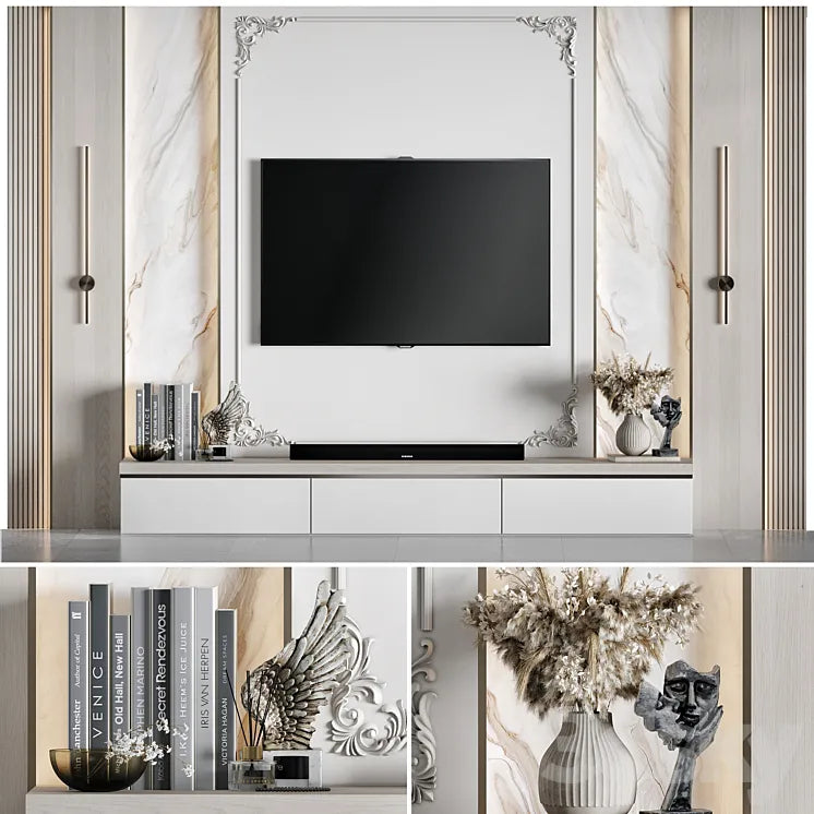 TV Wall 33 3DSMAX Model