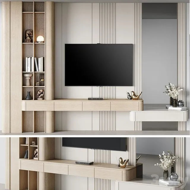 TV Wall 49 3dsMax Model