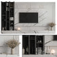 TV Wall Stone and Plaster – Set 58 3DS Max Model
