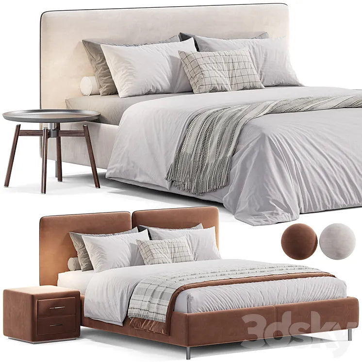 Twils Frick Round Bed 3DSMAX Model