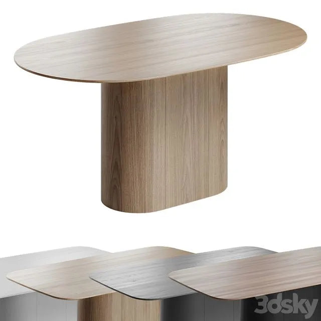 Type Dining Table by Ellipse 3dsMax Model