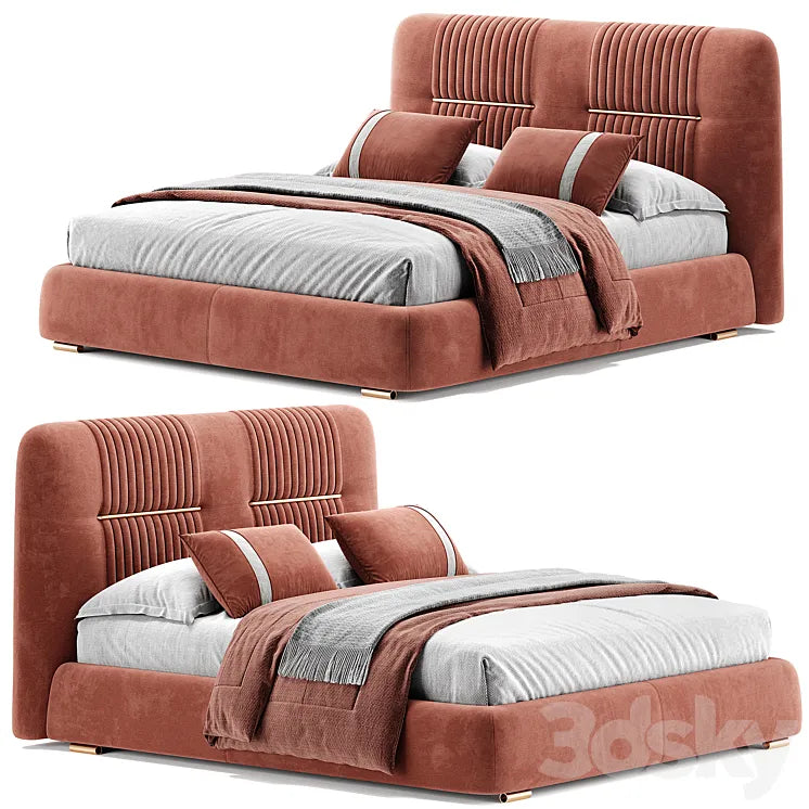 Ulivi Salotti Omer Bed 3DSMAX Model