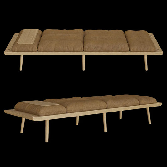 UMAGE - Lounge daybed Around 3ds Max