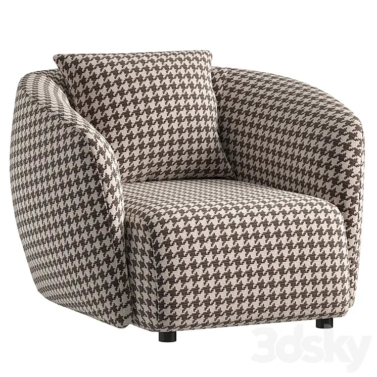 UOVO ARMCHAIR by HC28 Cosmo 3DSMAX Model