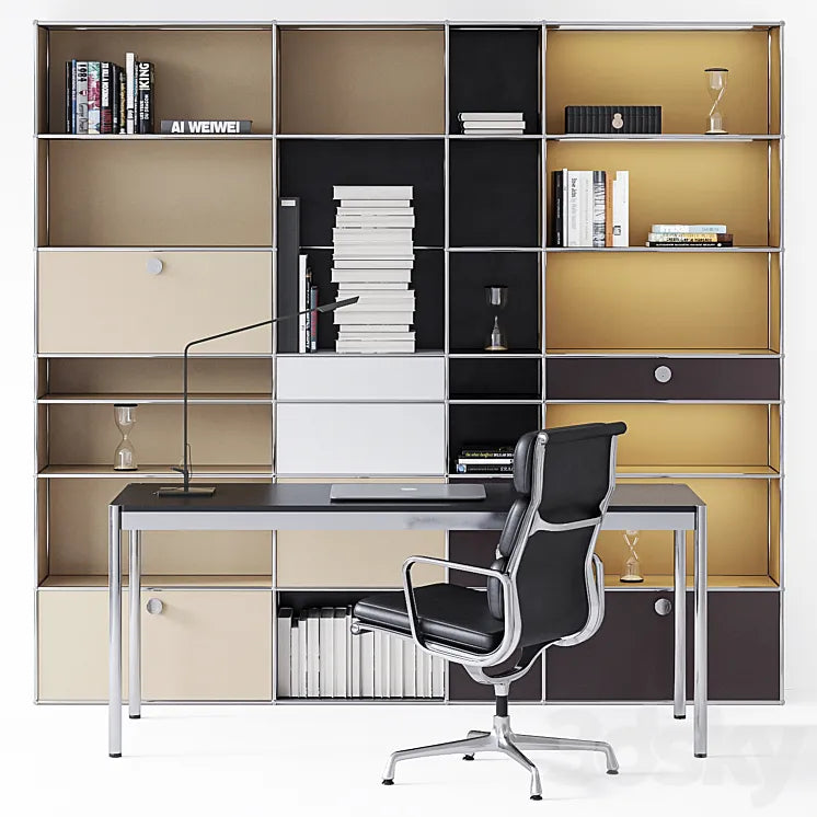 USM Haller & Vitra Office set 3DSMAX Model