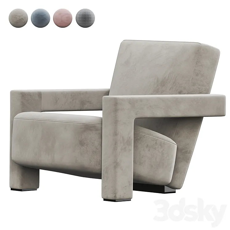 Utrecht armchair 3DSMAX Model