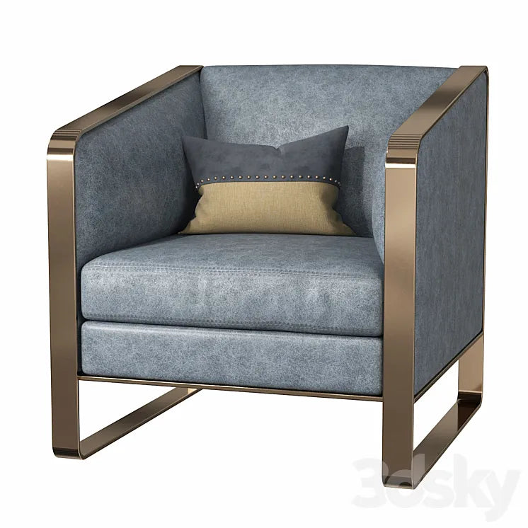 Uttermost Yvette Accent Chair 3DSMAX Model