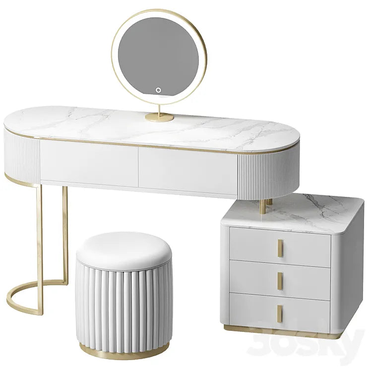 Vanity dressing table 3DSMAX Model