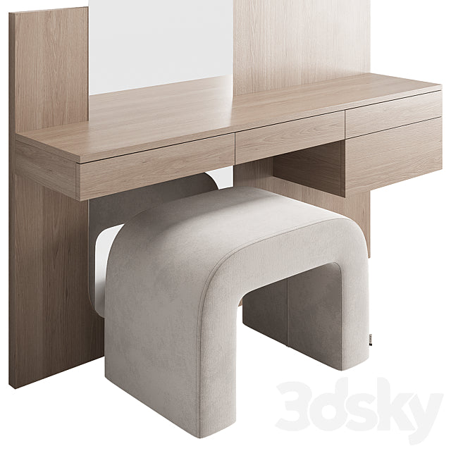 Vanity table 001 KM 3ds Max