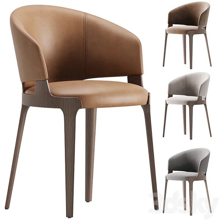 VELIS Potocco chair 3DSMAX Model