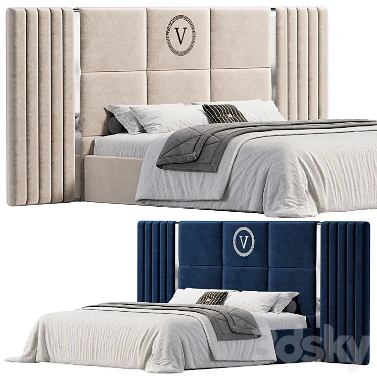 Versace Karyola Bed 3DSMAX Model