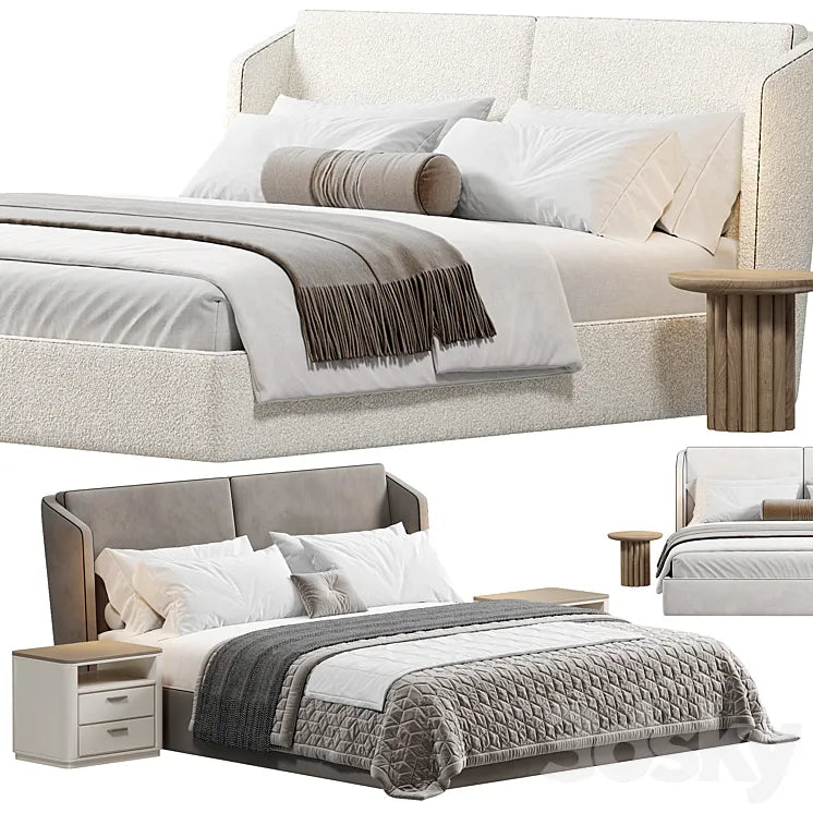 Vesta Bed by Thehighwall 3DSMAX Model