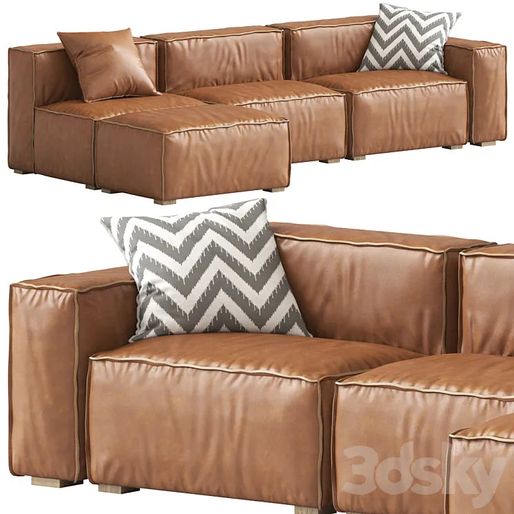 Vical Auburn Sofa 3DSMAX Model