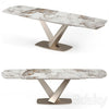 Victoria folding table with ceramic top 3DSMAX Model