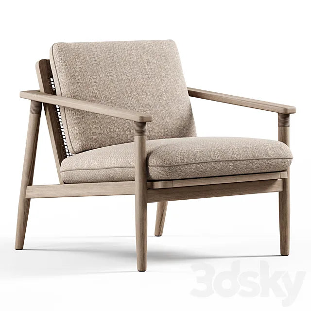 Vincent Sheppard - David lounge chair 3ds Max