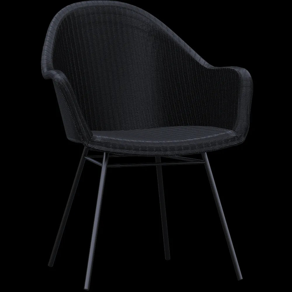 Vincent Sheppard - Dining chair Avril HB steel A base 3ds Max