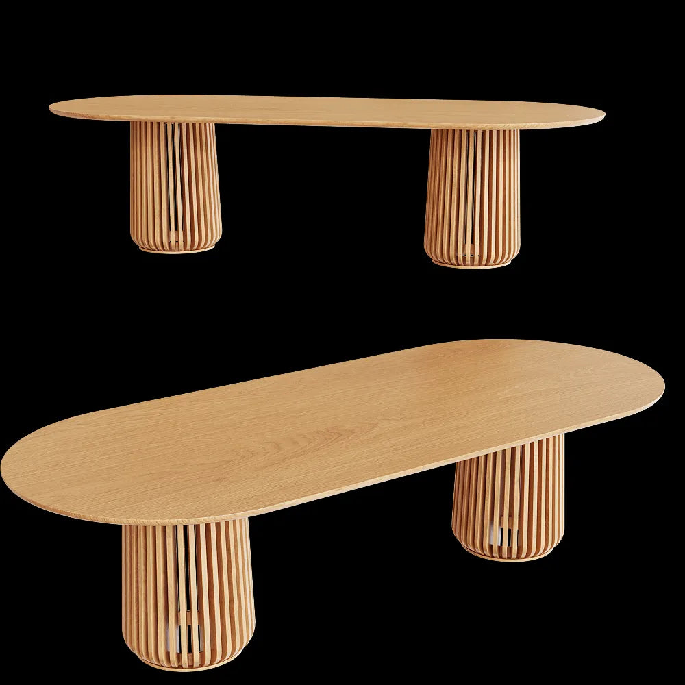 Vincent Sheppard - Dining table Maru oval 3ds Max