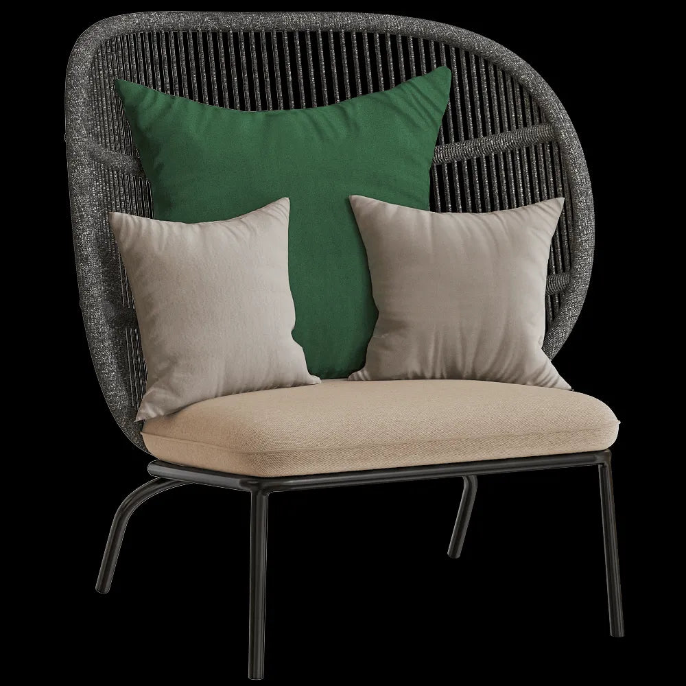 Vincent Sheppard - Lounge chair Kodo cocoon 3ds Max