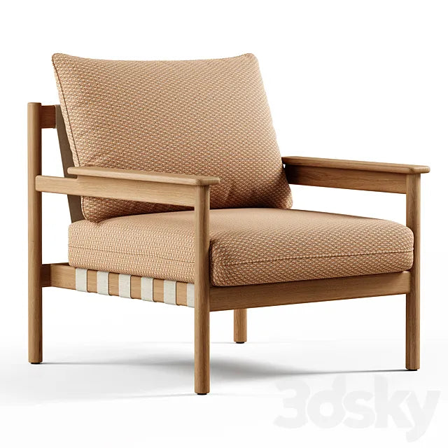 Vincent Sheppard - Oda lounge chair 3ds Max