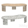 VINCI ITALIAN TRAVERTINE COFFEE TABLE 3DSMAX Model