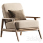 Vintage chair Linna 3ds Max