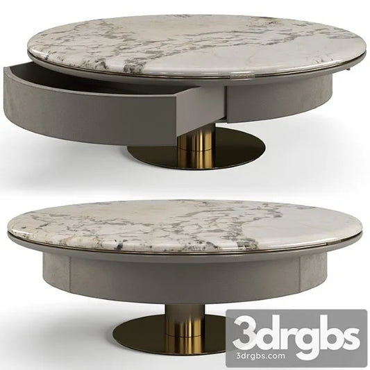 Visionnaire Korvac Coffee Table 1 3D Model Free