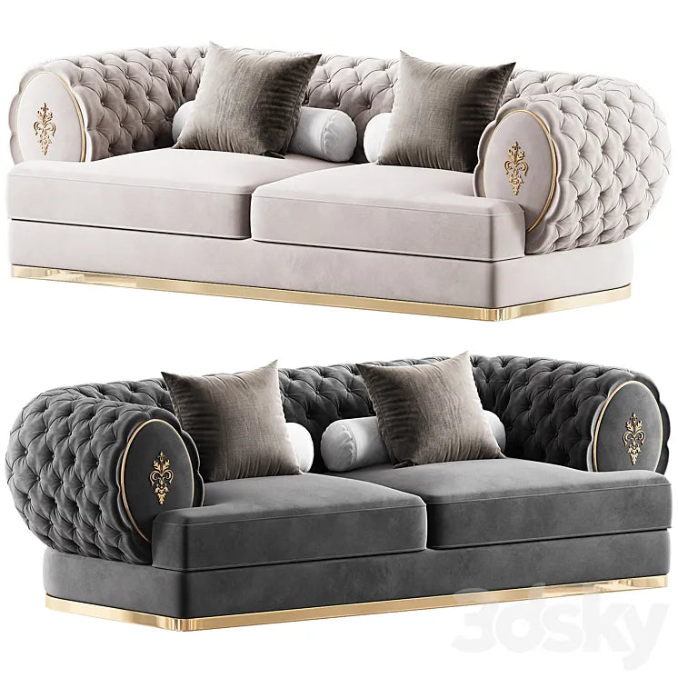 Visionnaire_oberon_sofa 3DSMAX Model
