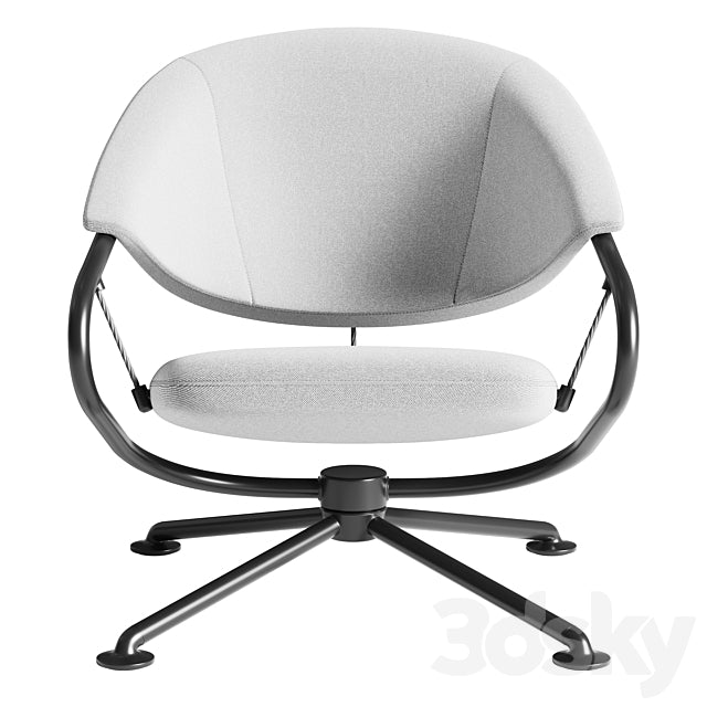 VITRA armchair Citizen Lowback 3ds Max