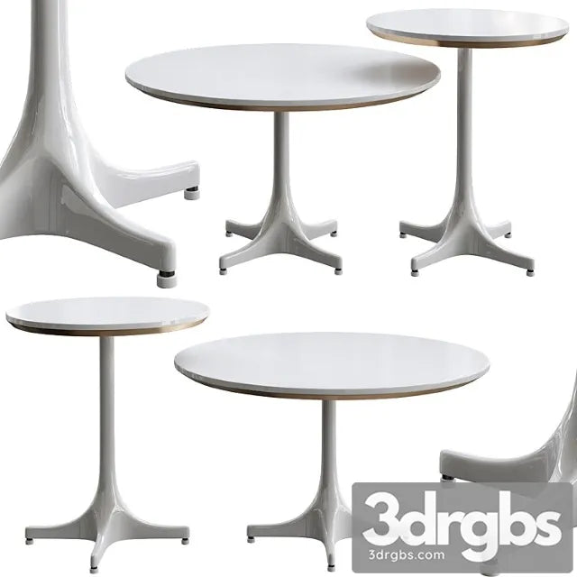Vitra nelson tables 2 3D Model Free