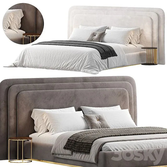 Voyage Royal Bed Italy 3dsMax Model