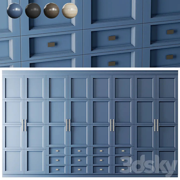 wardrobe 01 3DSMAX Model