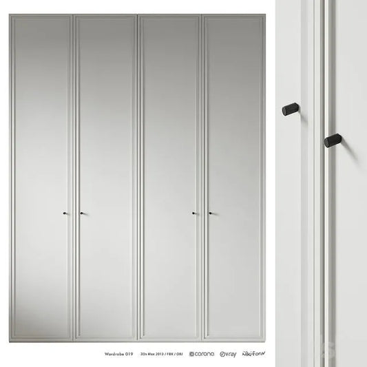 Wardrobe 019 3dsMax Model