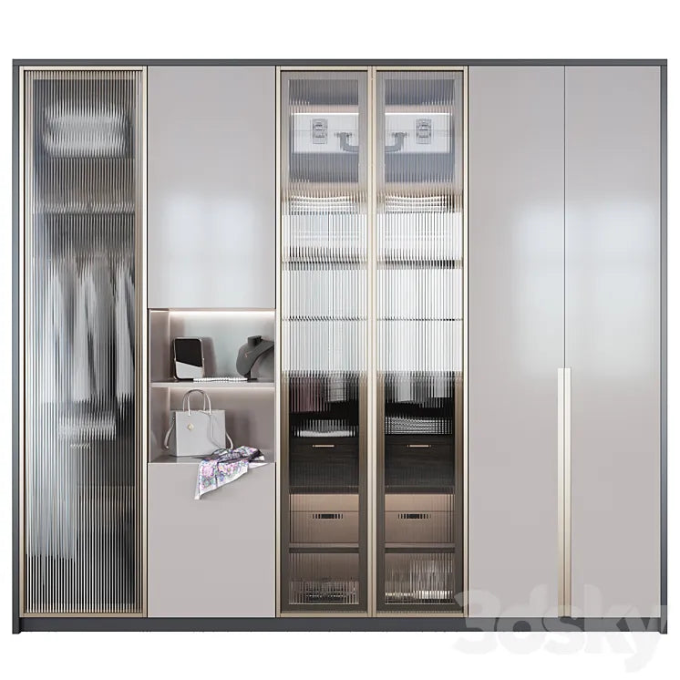 Wardrobe №10 3DSMAX Model