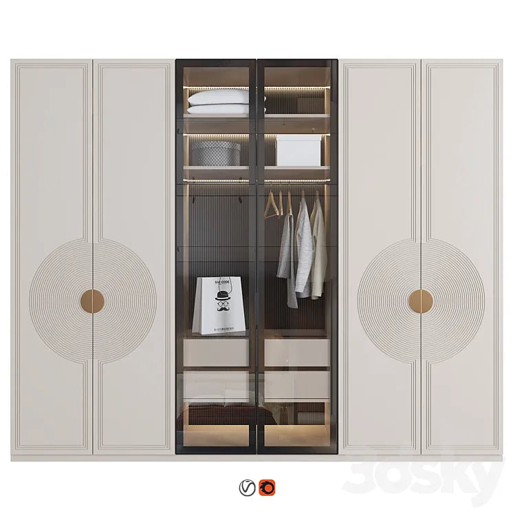 Wardrobe 35 3DSMAX Model