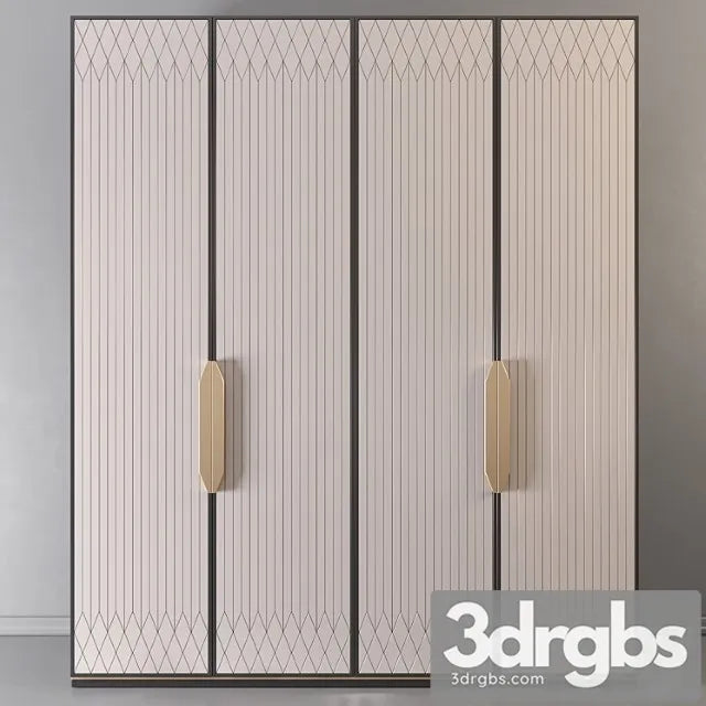 Wardrobe 60 3D Model Free