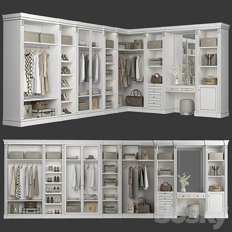 Wardrobe 91 3DSMAX Model