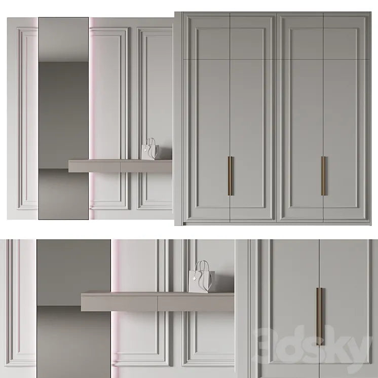 Wardrobe №20 3DSMAX Model