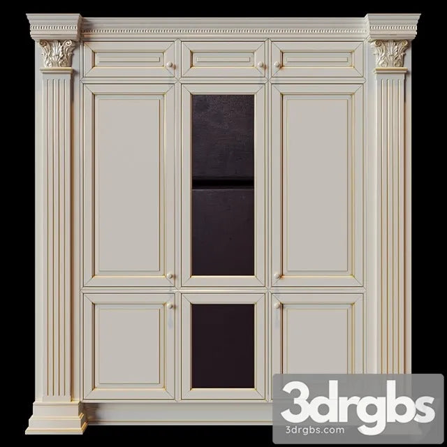 Wardrobe elisaveta giulia novars 3D Model Free
