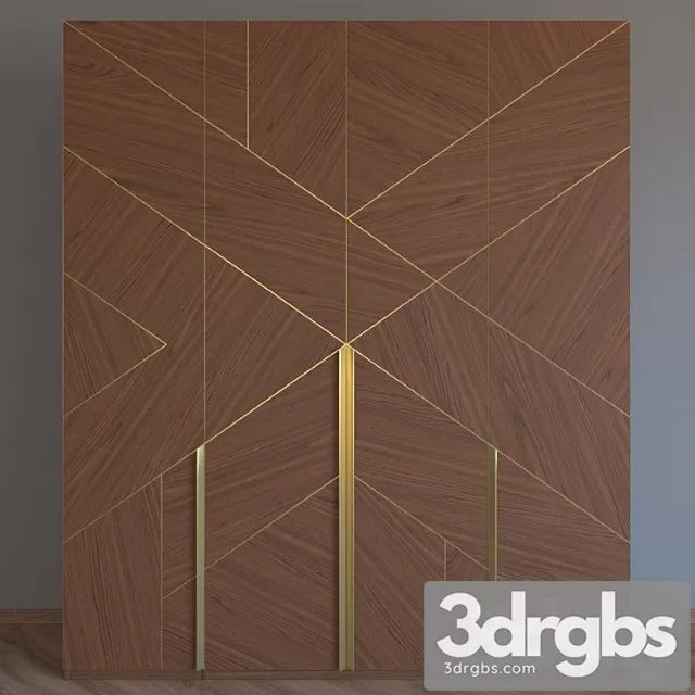 Wardrobe geometry 3D Model Free