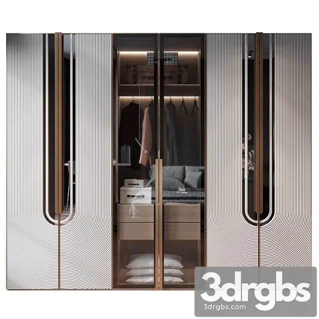 Wardrobe Ghs 2391 3D Model Free