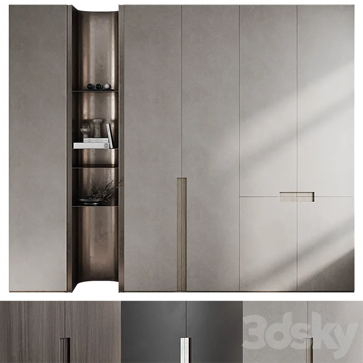 Wardrobe Glowe 3DSMAX Model