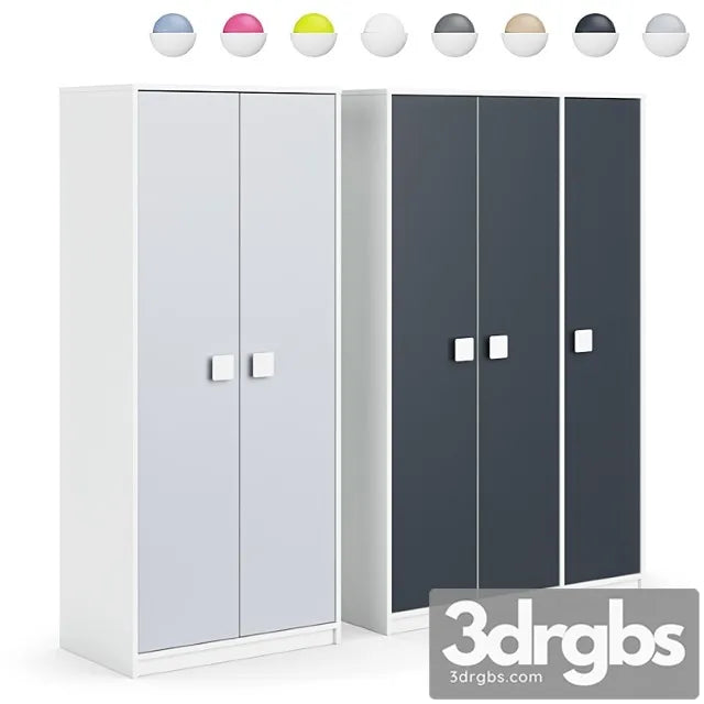 Wardrobe Legenda SH06 SH08 3D Model Free