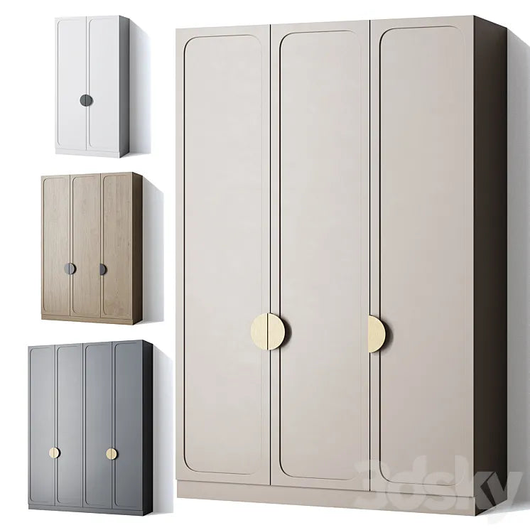 Wardrobe modern 04 3DSMAX Model
