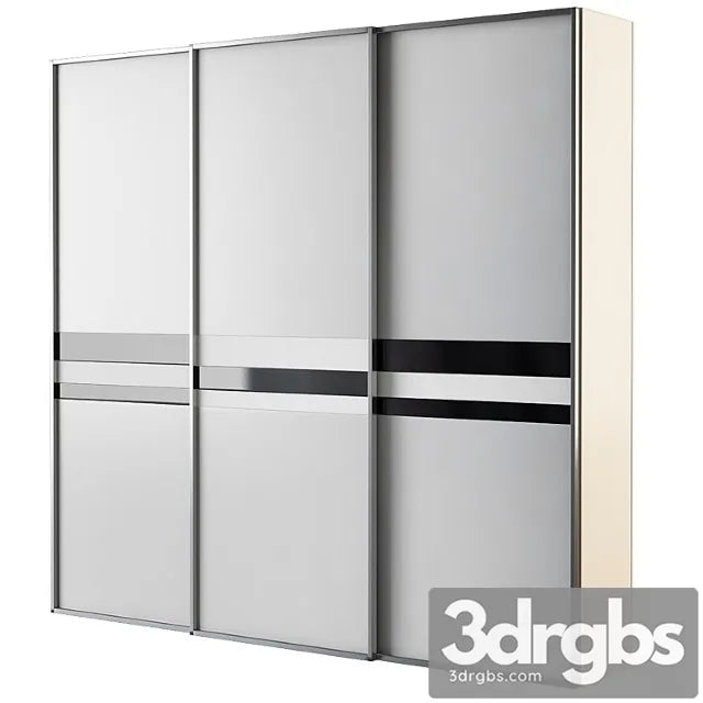 Wardrobe modern 10 3D Model Free