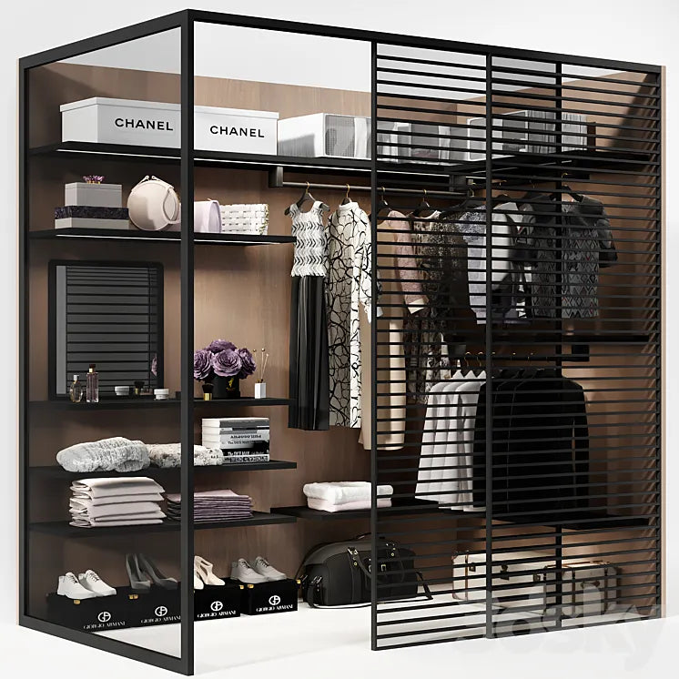 Wardrobe modern 2 3DSMAX Model