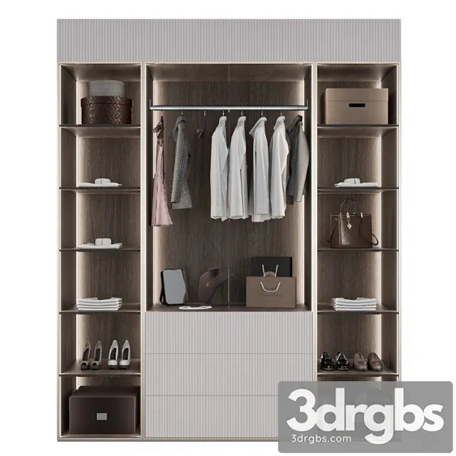 Wardrobe No 5 3D Model Free