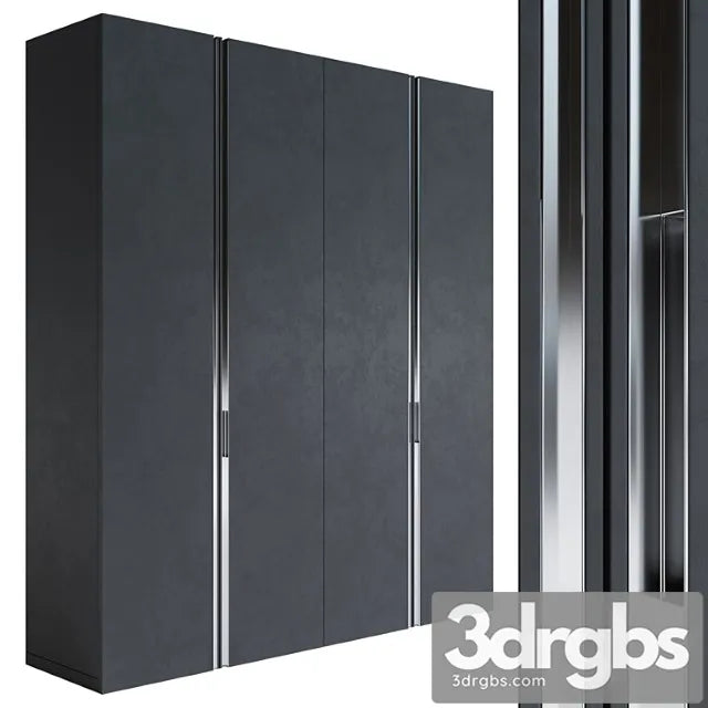 Wardrobe of My Design 02 Muzafarov Collections 3D Model Free