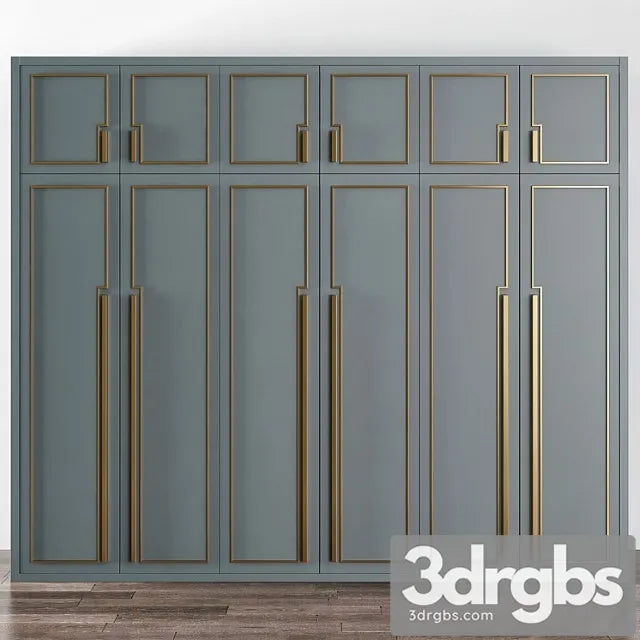 Wardrobe premium pro №56 3D Model Free
